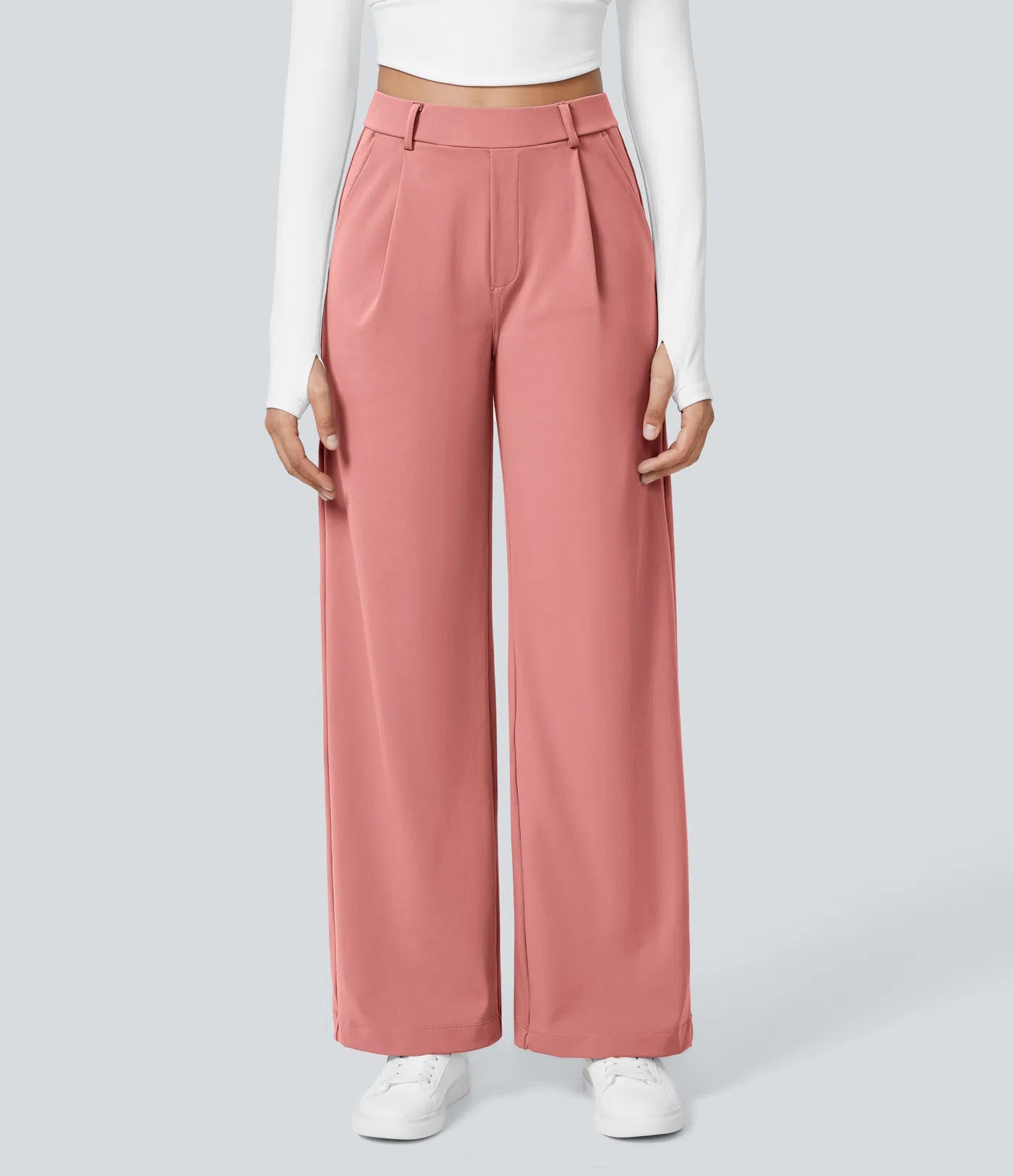 Eva | Pantaloni comodi ed eleganti con gambe dritte