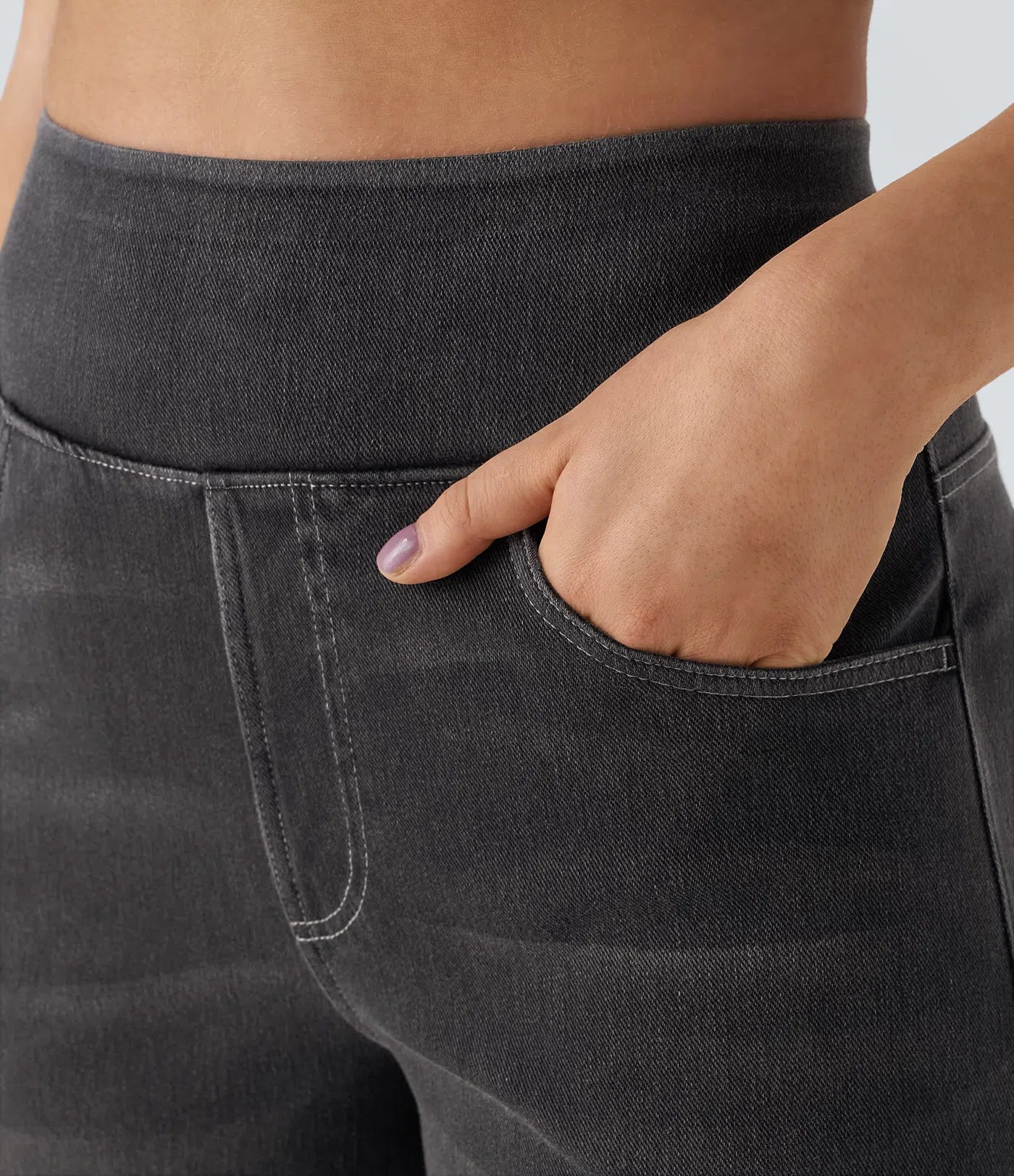 Elsa | Pantaloni comodi ed elastici a vita alta
