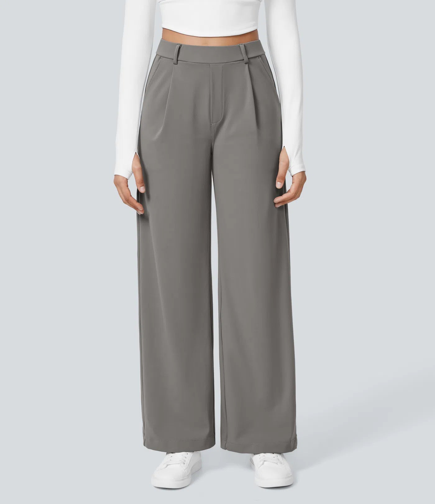 Eva | Pantaloni comodi ed eleganti con gambe dritte