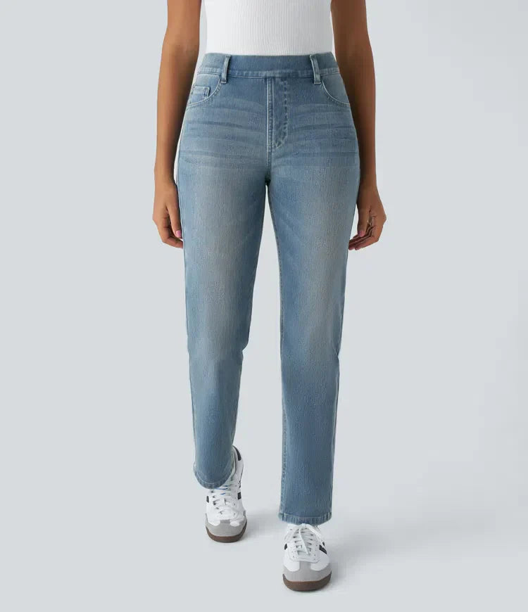 Franca | Pantaloni elasticizzati e comodi a vita alta