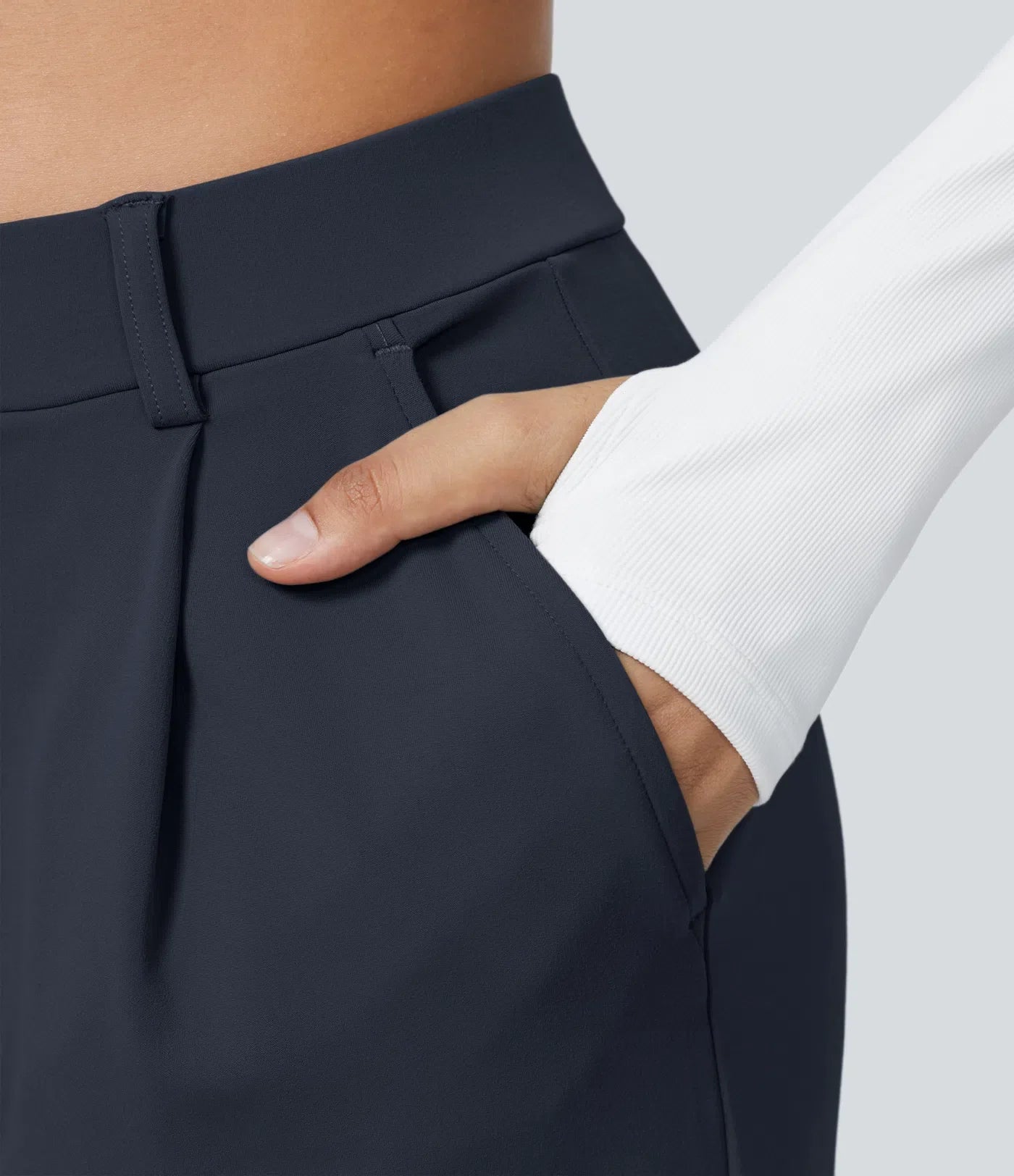 Eva | Pantaloni comodi ed eleganti con gambe dritte