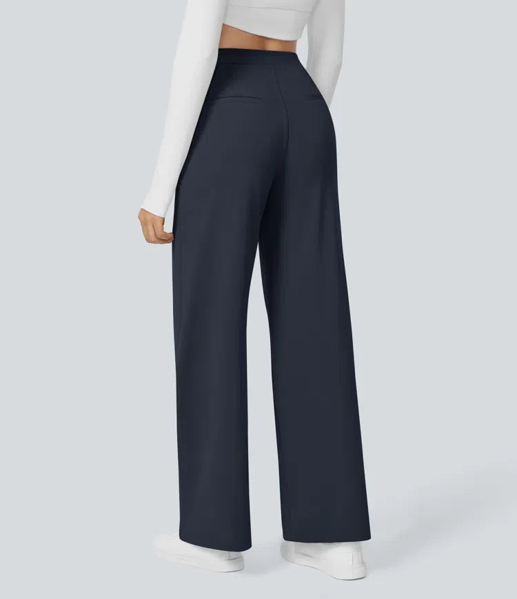 Eva | Pantaloni comodi ed eleganti con gambe dritte