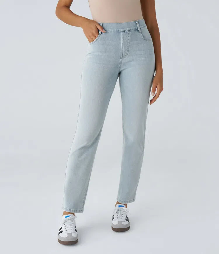 Franca | Pantaloni elasticizzati e comodi a vita alta
