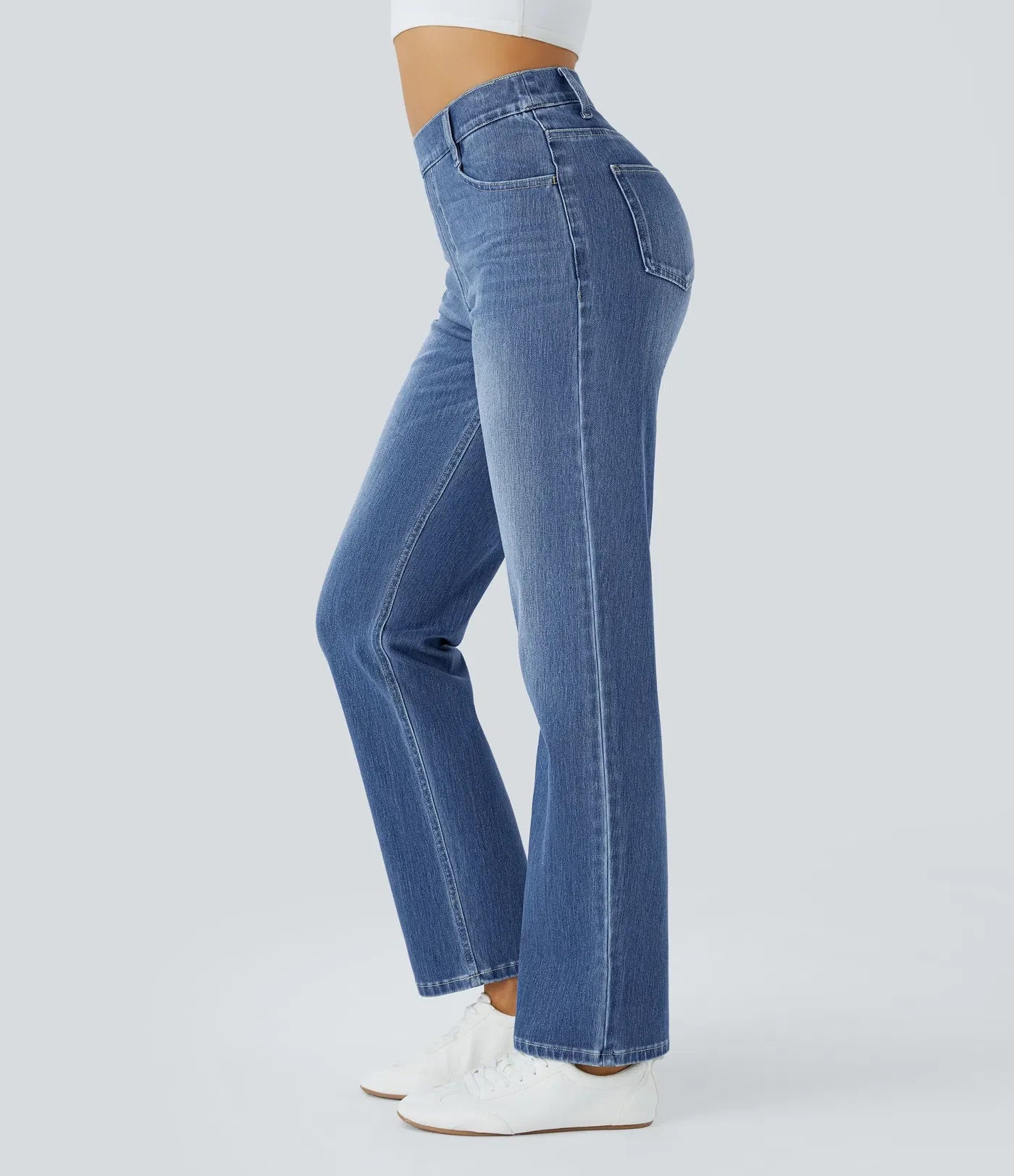 Franca | Pantaloni elasticizzati e comodi a vita alta