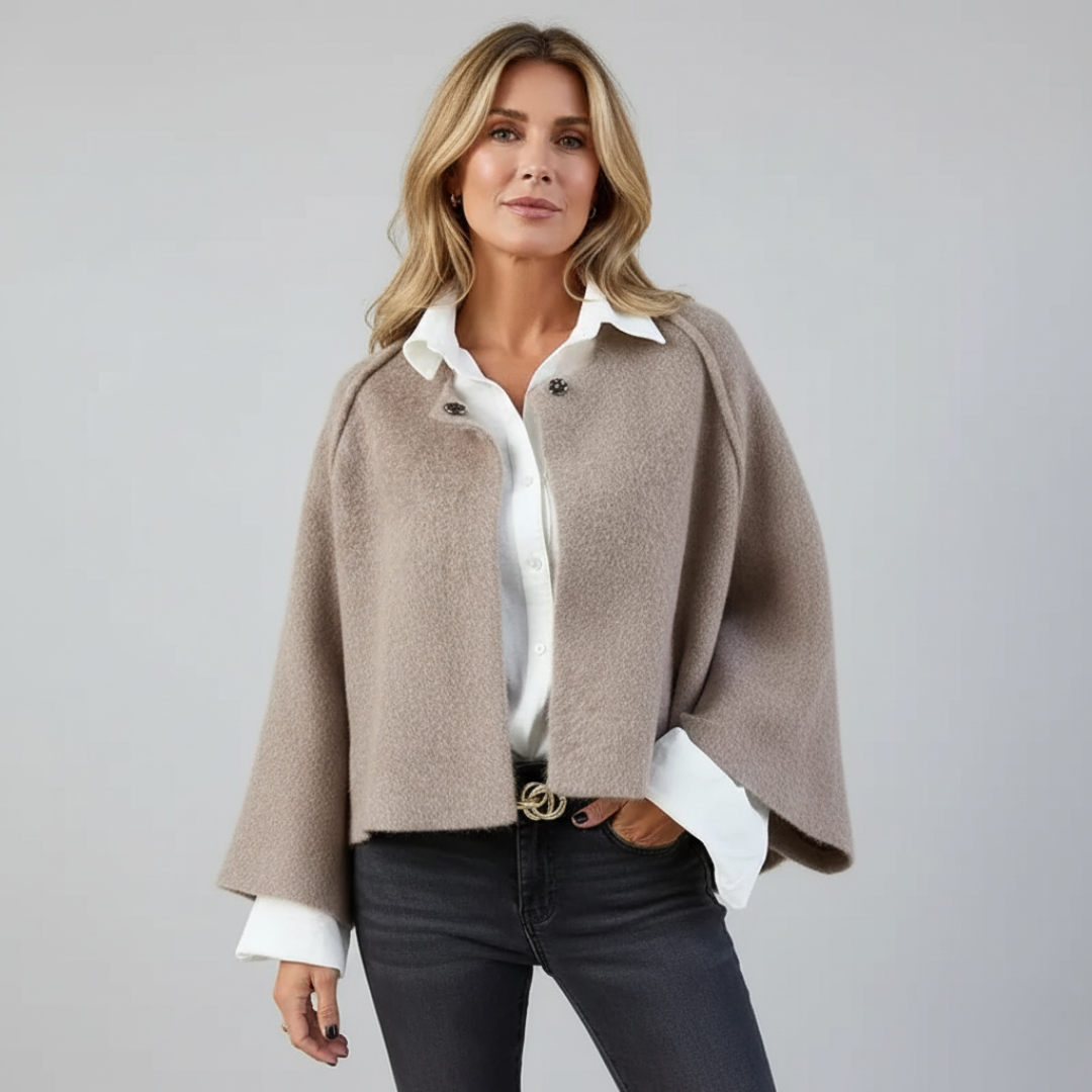 Teresa | Giacca corta in puro cashmere