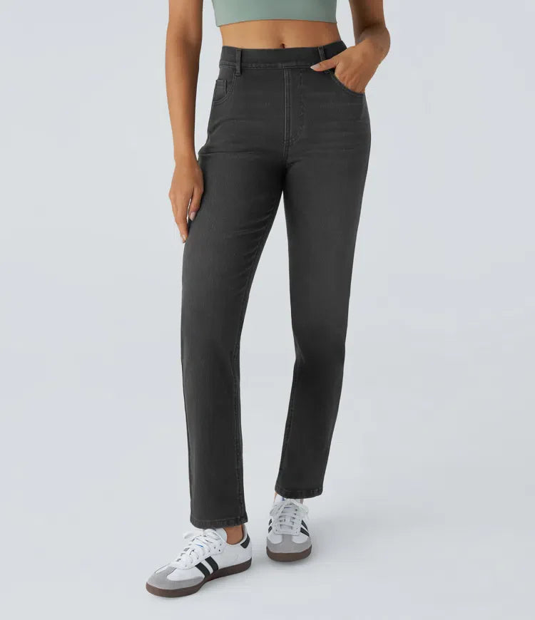 Franca | Pantaloni elasticizzati e comodi a vita alta