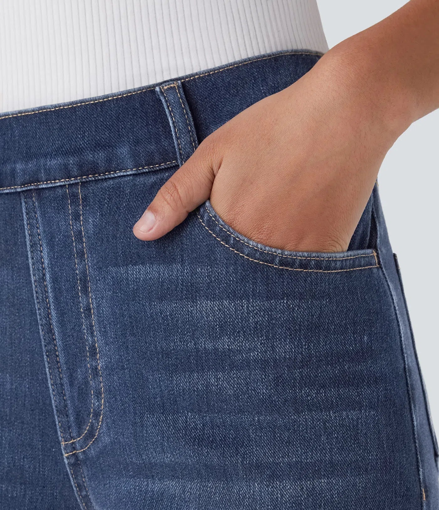 Franca | Pantaloni elasticizzati e comodi a vita alta
