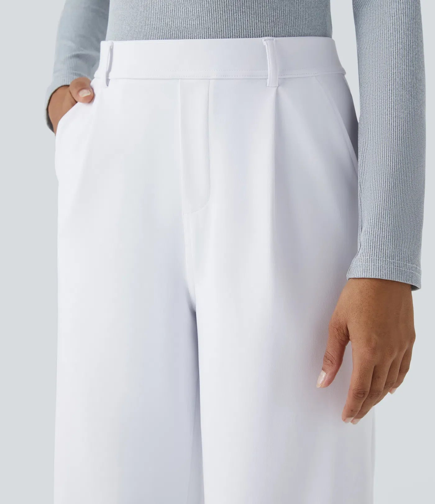 Eva | Pantaloni comodi ed eleganti con gambe dritte