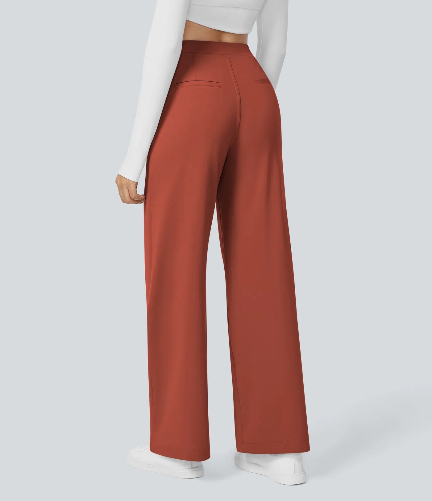 Eva | Pantaloni comodi ed eleganti con gambe dritte