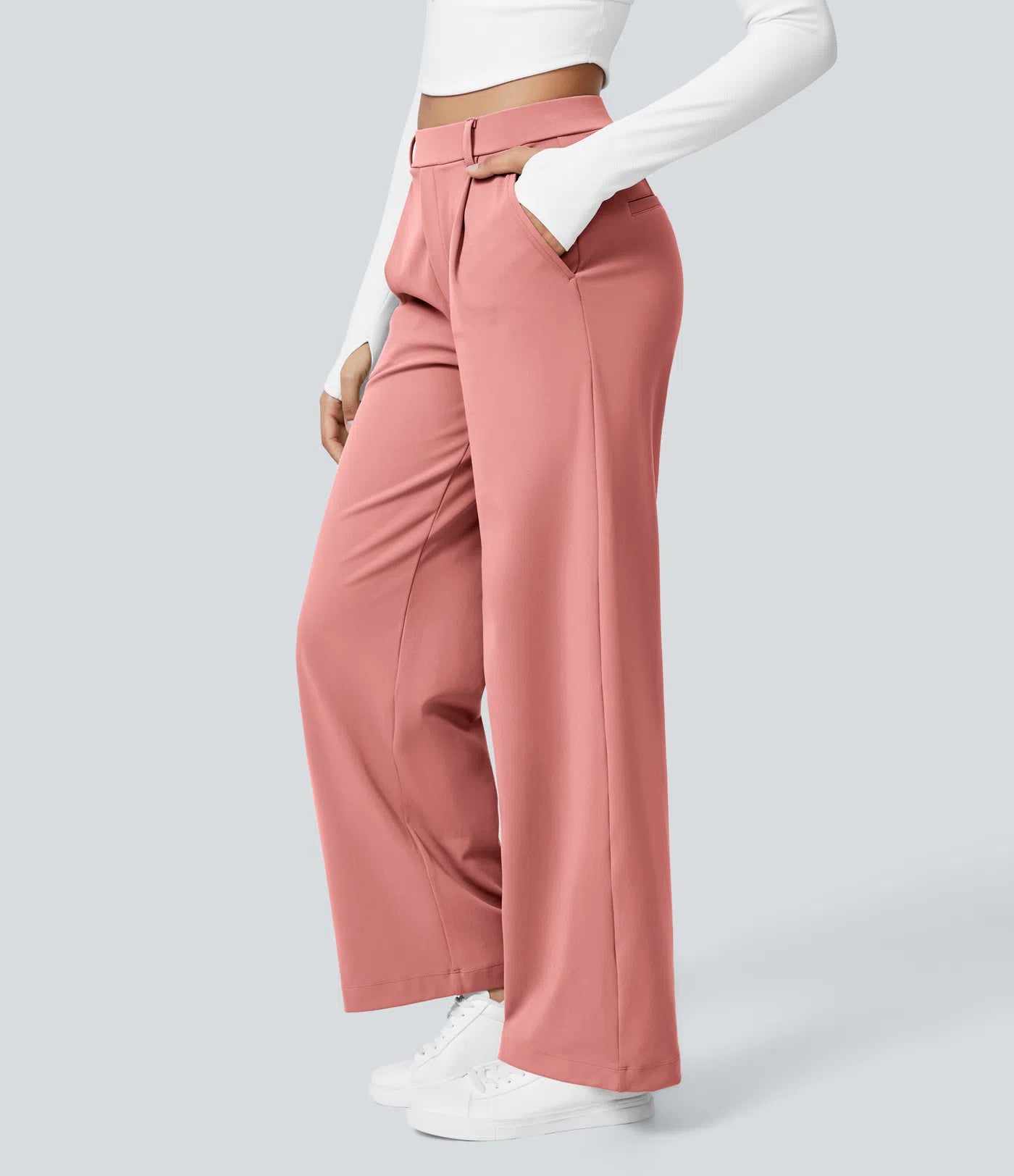 Eva | Pantaloni comodi ed eleganti con gambe dritte