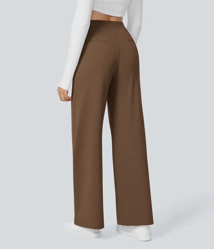 Eva | Pantaloni comodi ed eleganti con gambe dritte