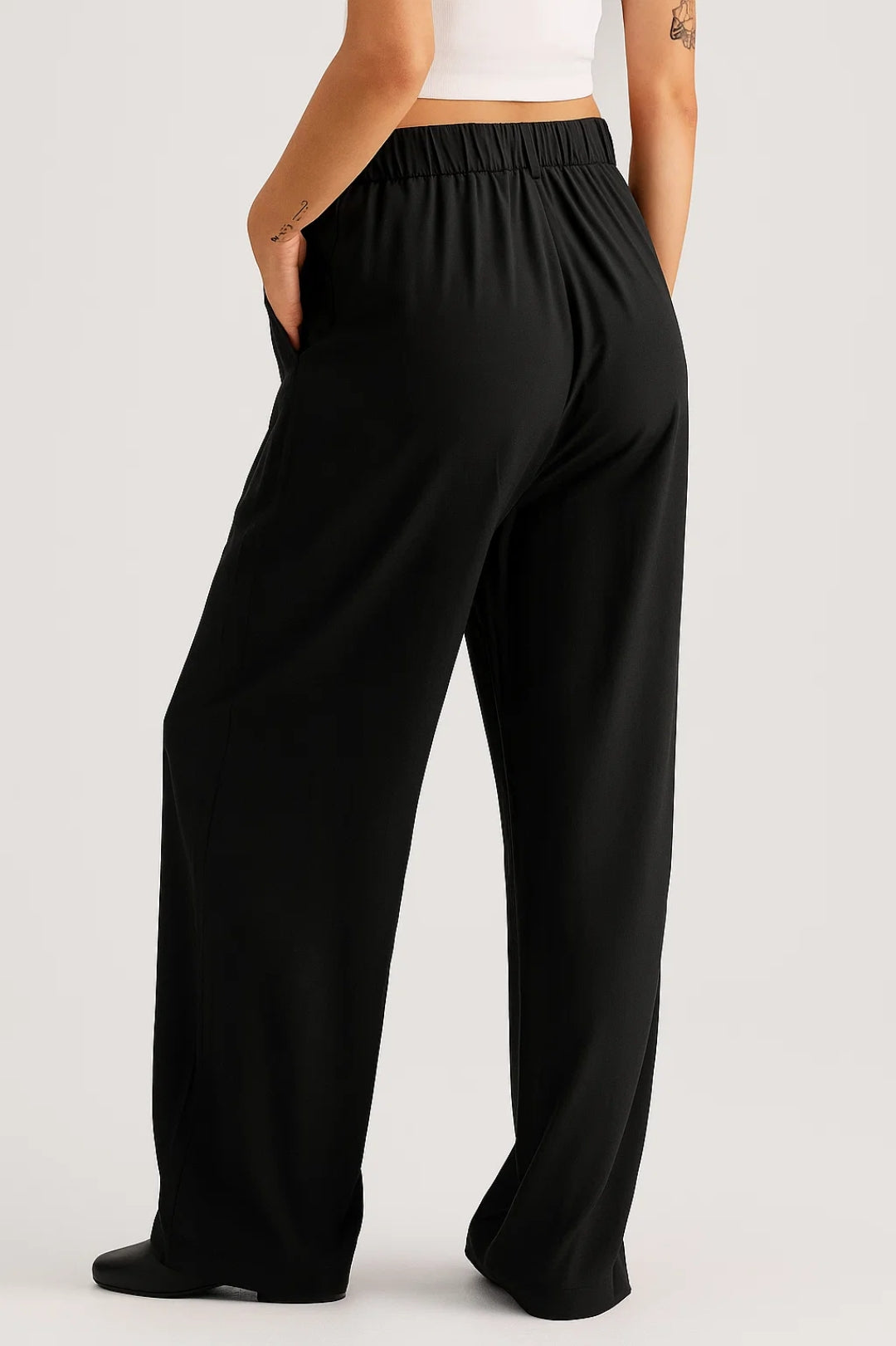 Pantaloni a gamba larga | Vita alta | Intramontabili ed eleganti