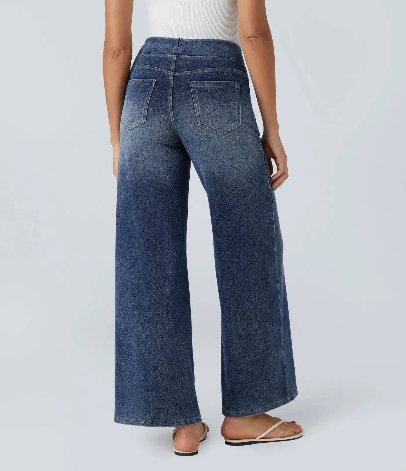 Elsa | Pantaloni comodi ed elastici a vita alta