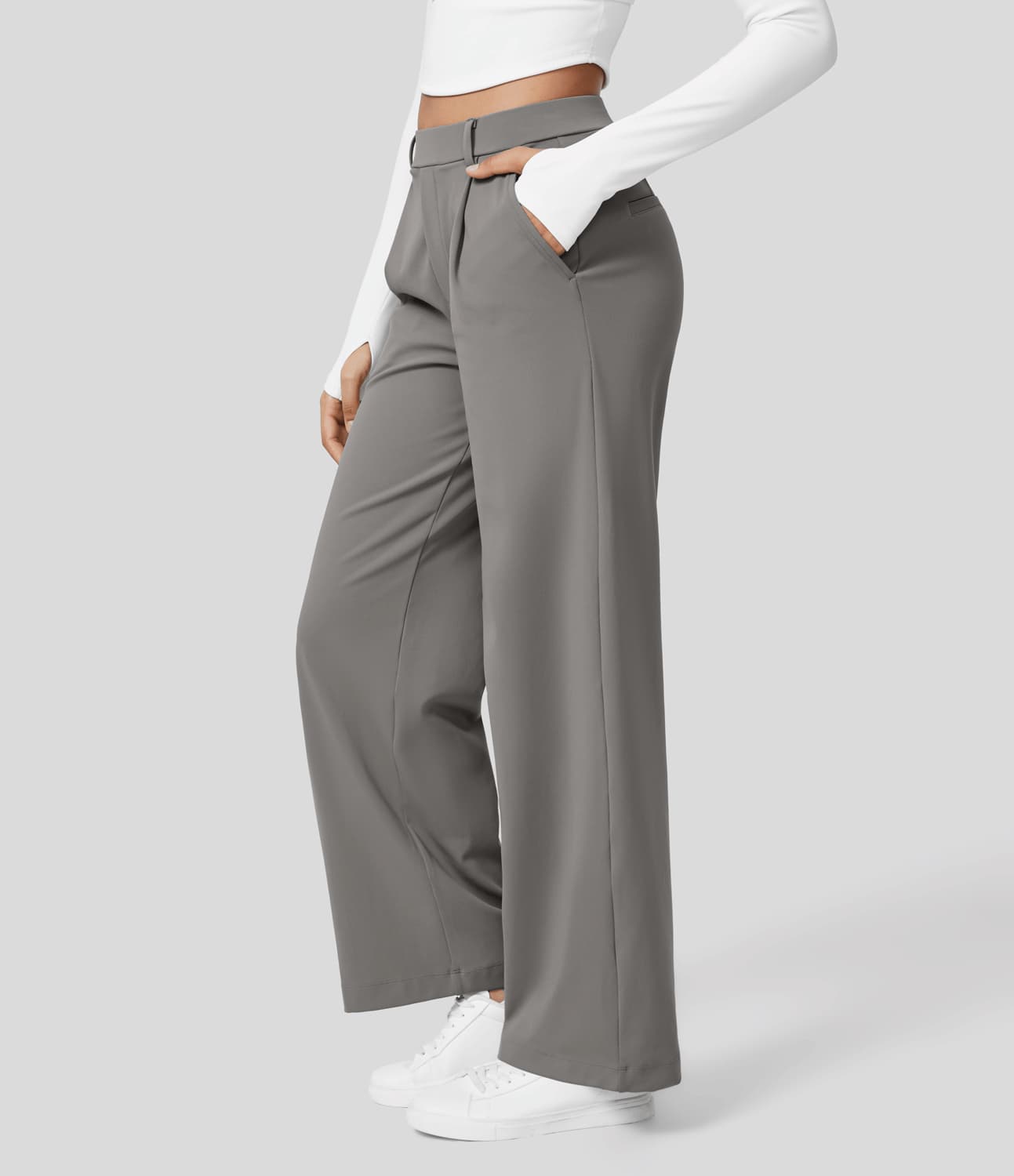 Eva | Pantaloni comodi ed eleganti con gambe dritte