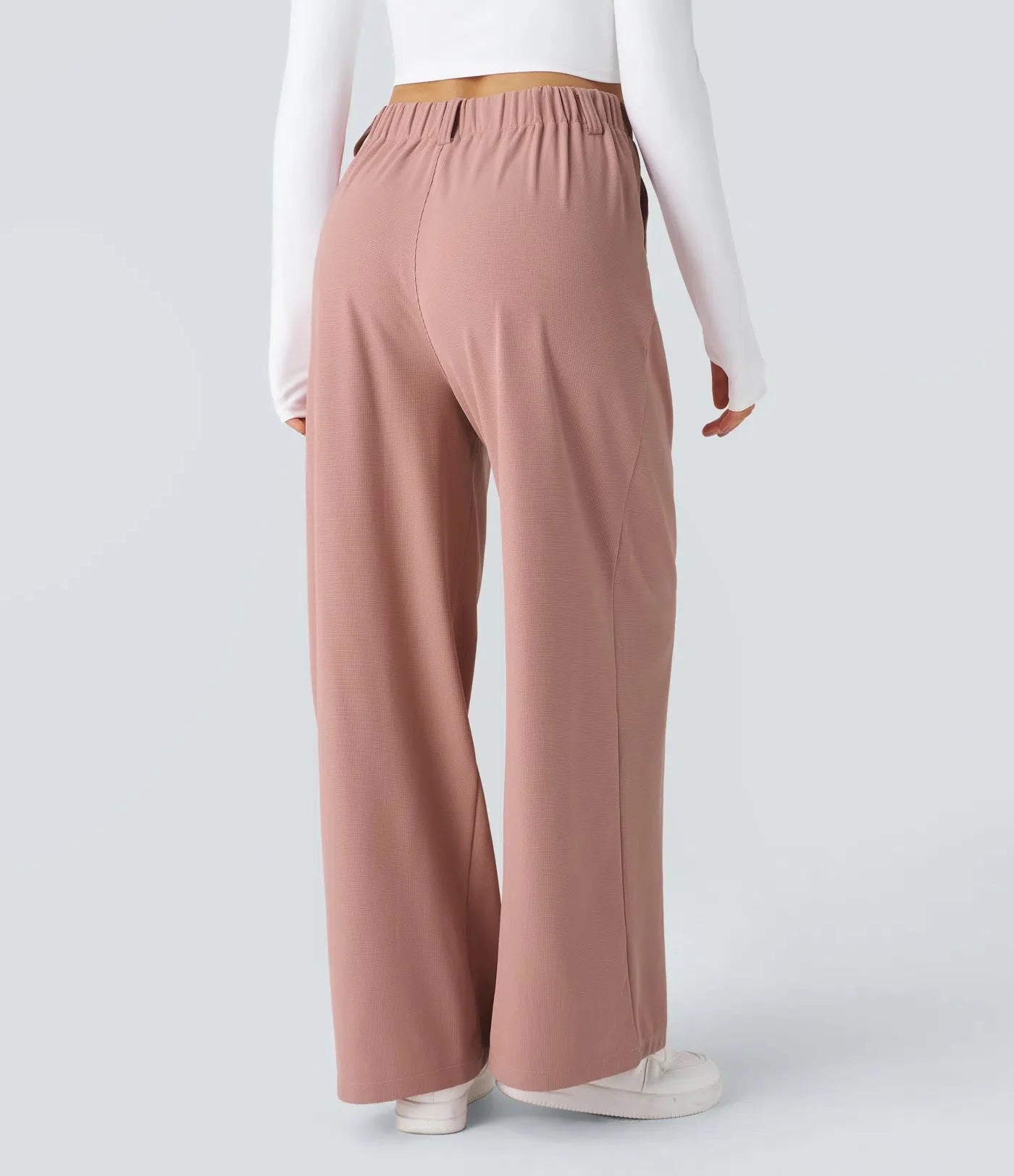 Sara | Pantaloni eleganti elasticizzati a gamba ampia