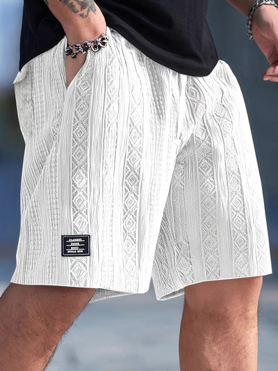 Eric | Premium Textured Knit Shorts