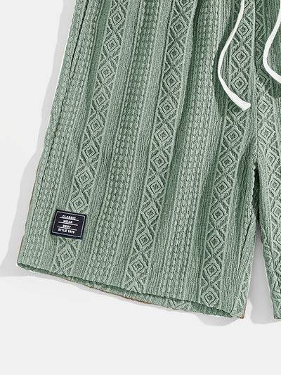 Eric | Premium Textured Knit Shorts
