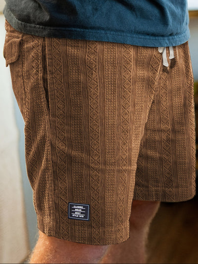 Eric | Premium Textured Knit Shorts