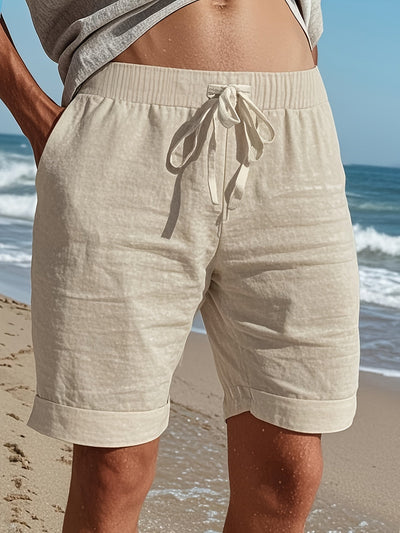 Colin | Pantaloni Corti in Lino Ideali per la Spiaggia