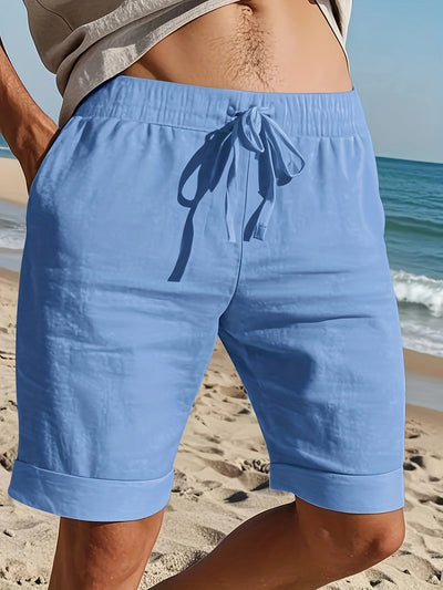 Colin | Pantaloni Corti in Lino Ideali per la Spiaggia