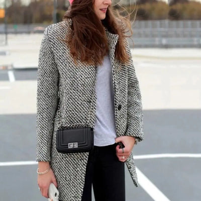 Evelyn™ | Cappotto Invernale Slim in Lana
