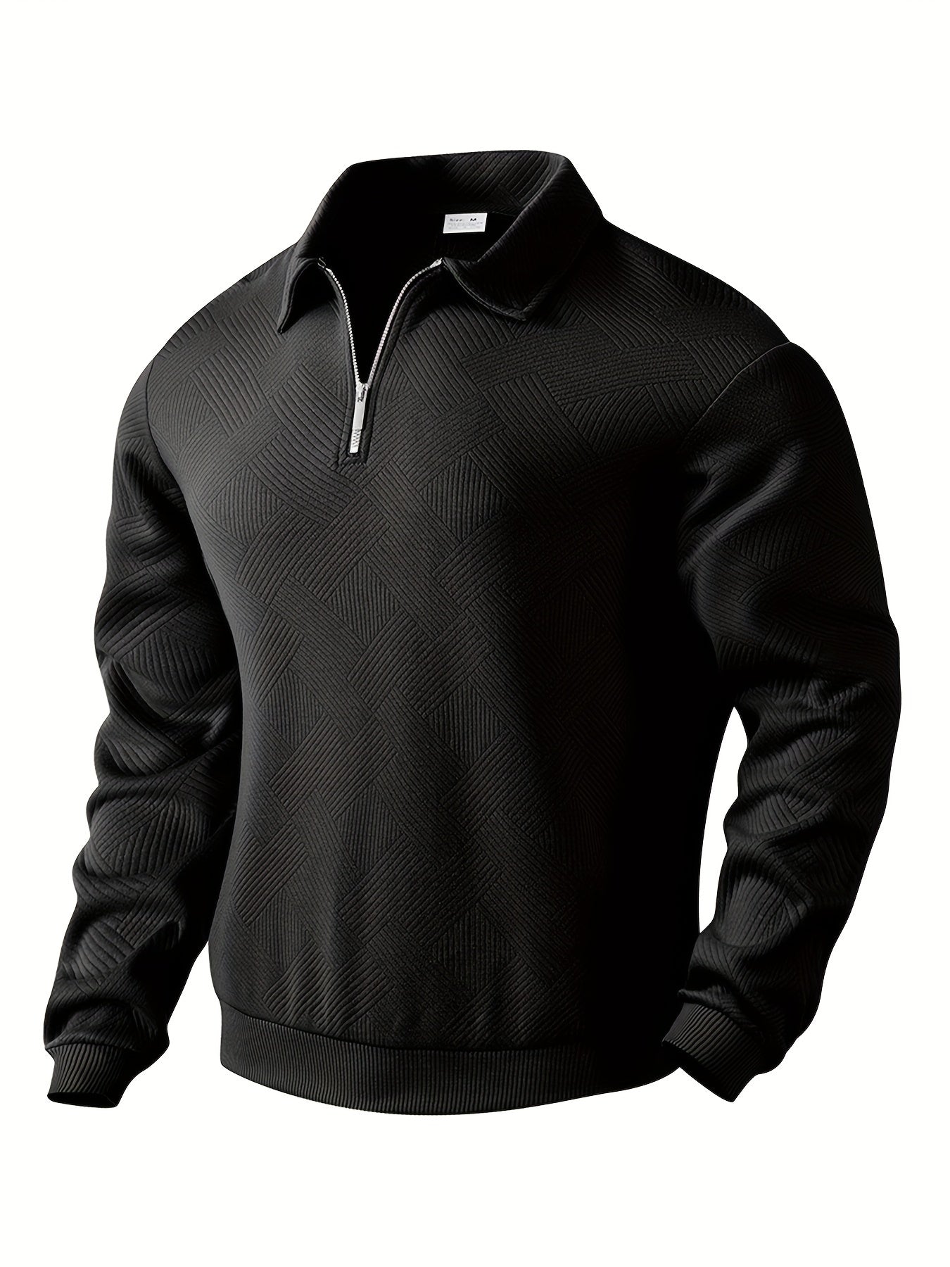 Maglione con motivo a cerniera