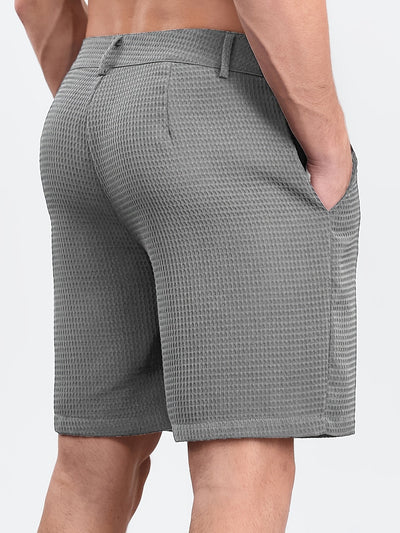 Graham | Pantaloni Corti Eleganti in Tessuto a Nido d'Api