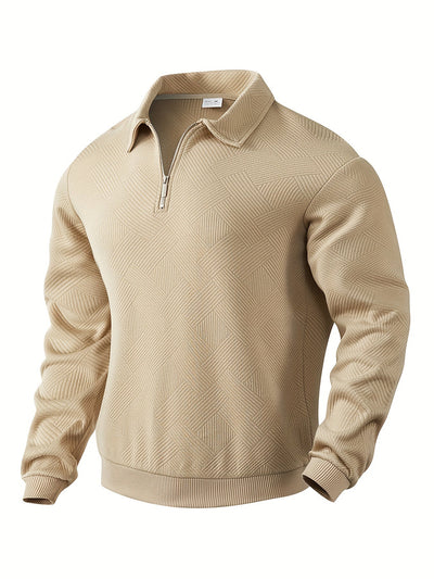Maglione con motivo a cerniera