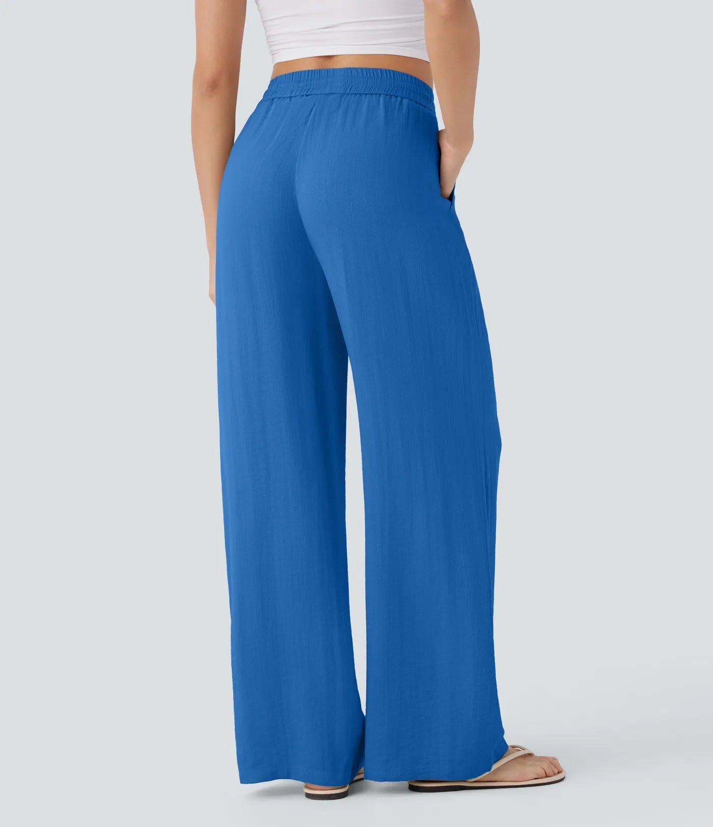 Elena | Pantaloni comodi e leggeri in lino con gambe eleganti | 1+1 gratis