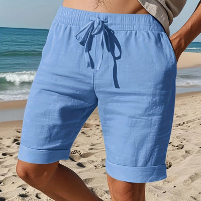 Colin | Pantaloni Corti in Lino Ideali per la Spiaggia