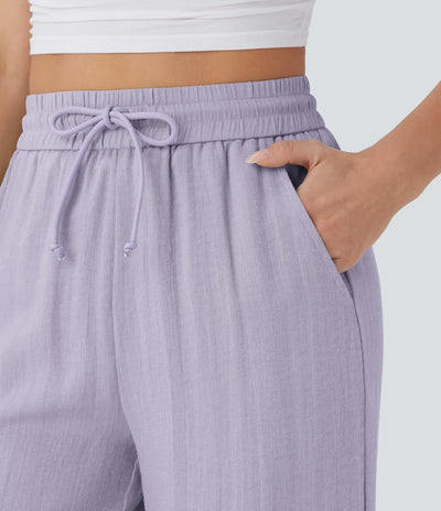 Elena | Pantaloni comodi e leggeri in lino con gambe eleganti | 1+1 gratis