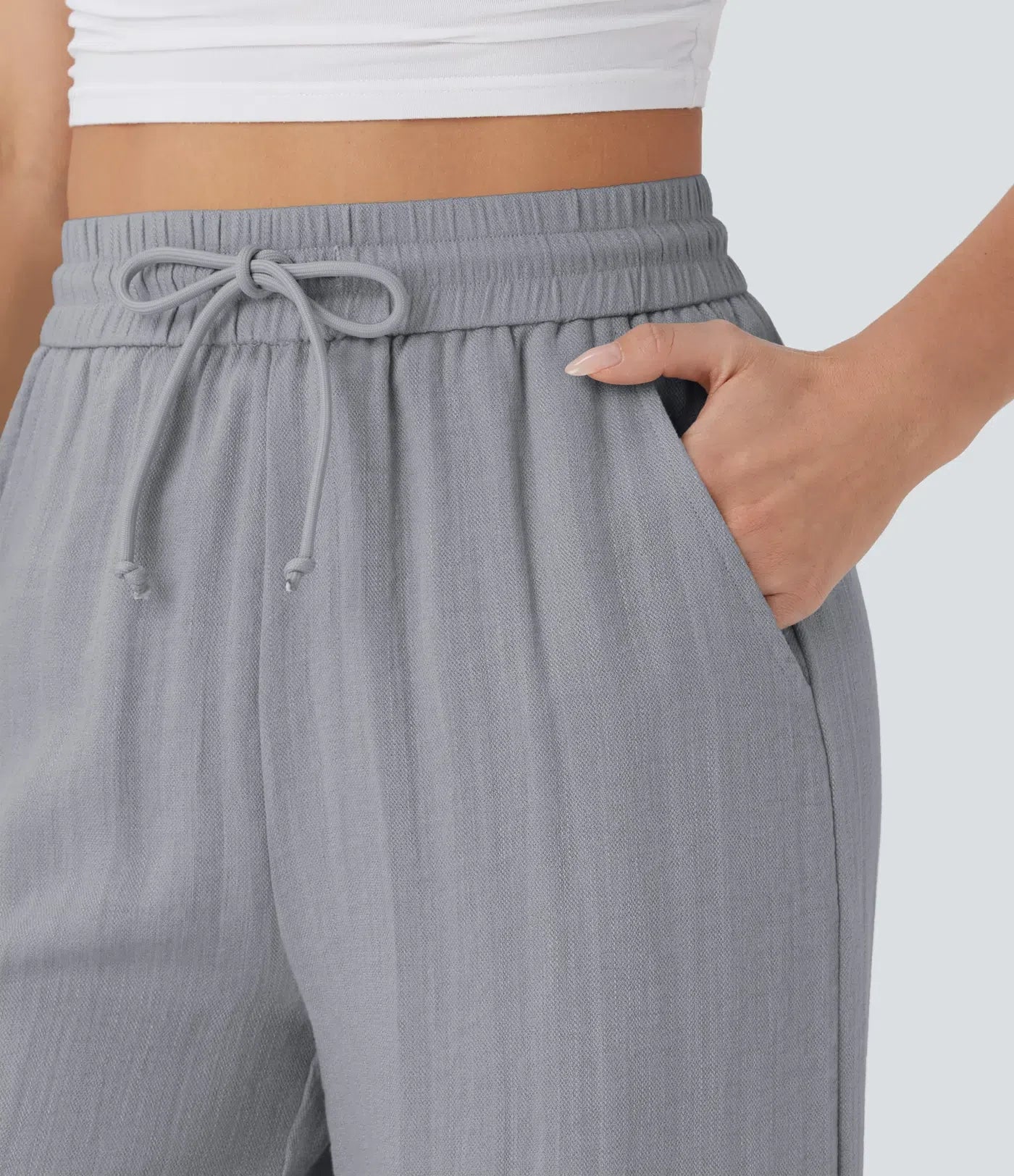 Elena | Pantaloni comodi e leggeri in lino con gambe eleganti | 1+1 gratis