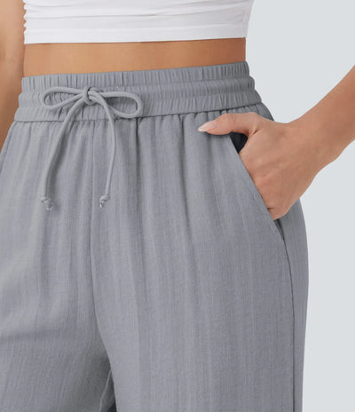 Elena | Pantaloni comodi e leggeri in lino con gambe eleganti | 1+1 gratis