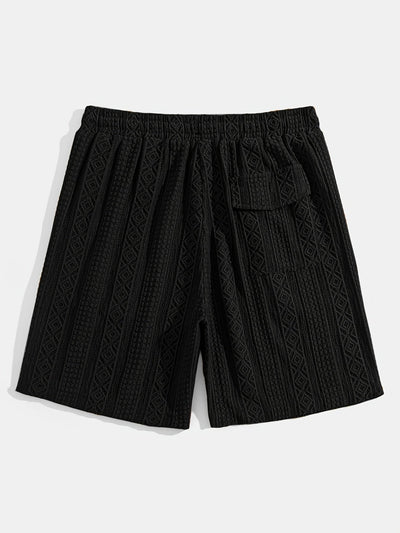 Eric | Premium Textured Knit Shorts