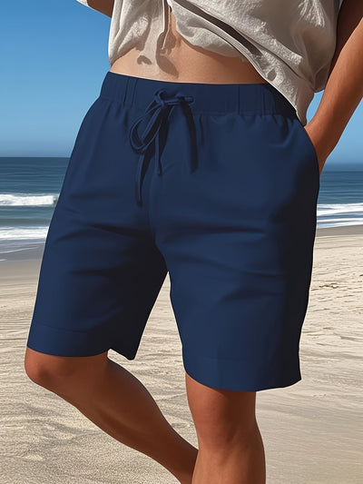 Colin | Pantaloni Corti in Lino Ideali per la Spiaggia