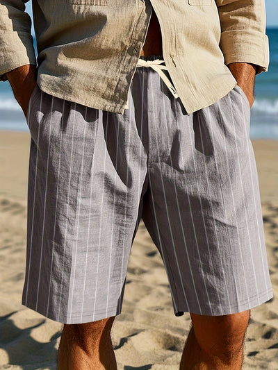 Stanley | Pantaloni Relaxati a Righe per la Spiaggia