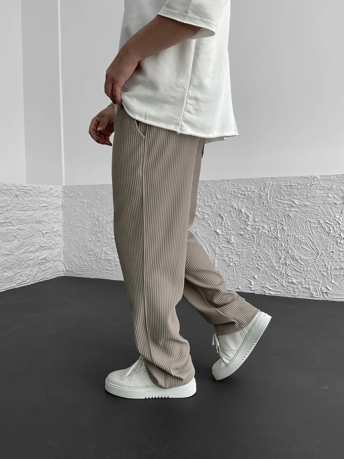 Dante | Pantalone morbido a costine