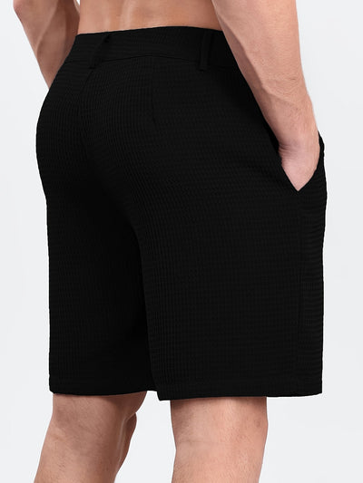 Graham | Pantaloni Corti Eleganti in Tessuto a Nido d'Api
