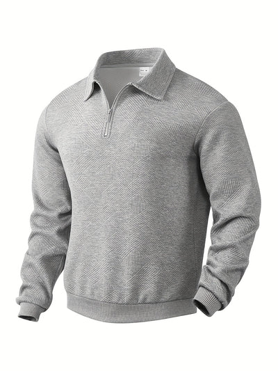 Maglione con motivo a cerniera