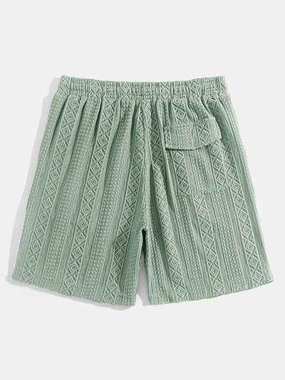 Eric | Premium Textured Knit Shorts