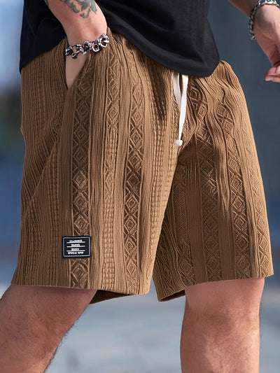 Eric | Premium Textured Knit Shorts