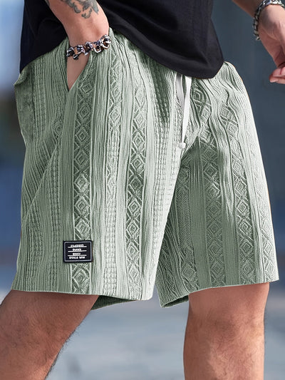 Eric | Premium Textured Knit Shorts