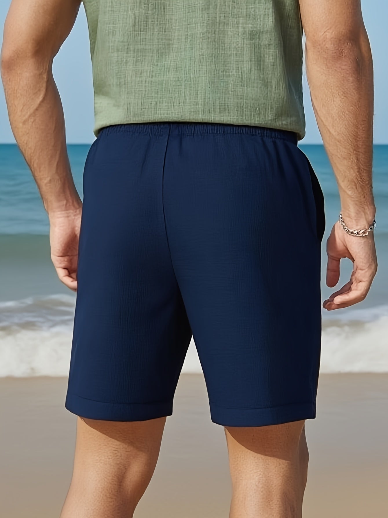 Simon | Pantaloni Corti Estivi con Orlo Rimborsato