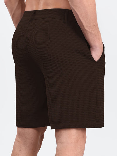 Graham | Pantaloni Corti Eleganti in Tessuto a Nido d'Api