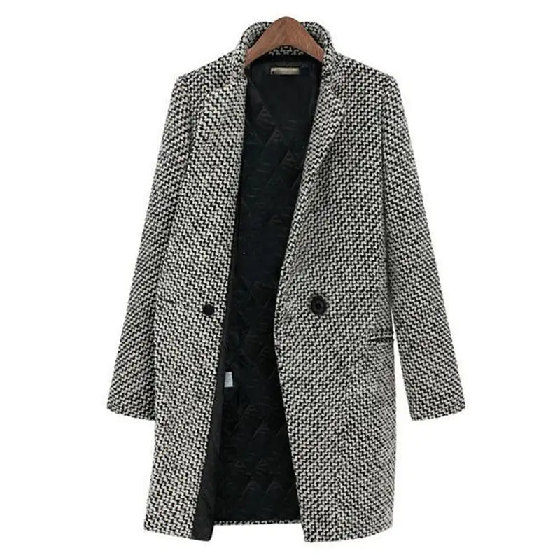 Evelyn™ | Cappotto Invernale Slim in Lana