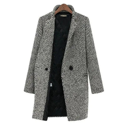Evelyn™ | Cappotto Invernale Slim in Lana