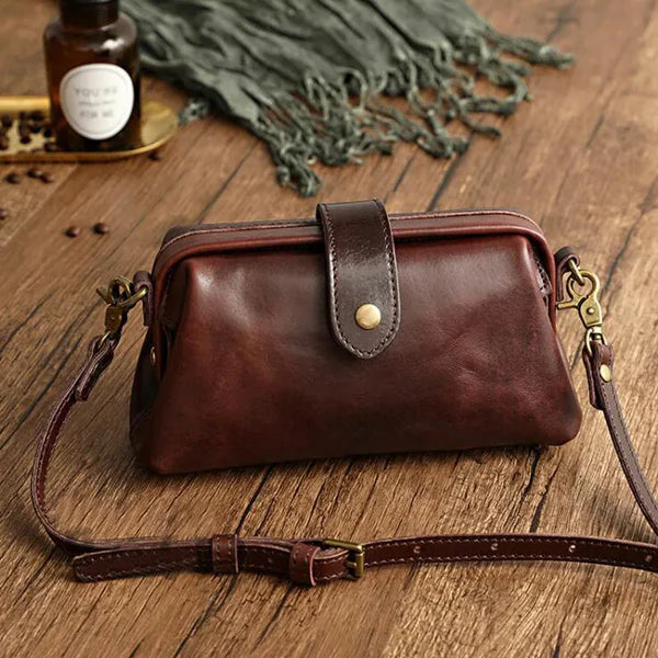 Elena™ | Borsa da Donna con Chiusura Vintage