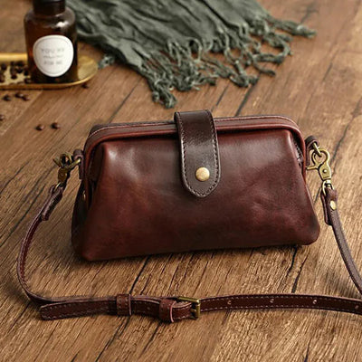 Elena™ | Borsa da Donna con Chiusura Vintage