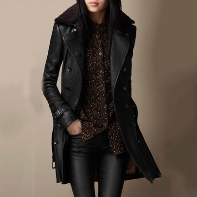 Sofia | Elegante giacca da donna in pelle