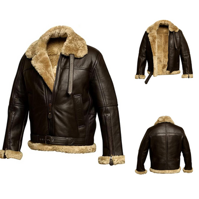 Marco | Elegante & calda giacca in pelle